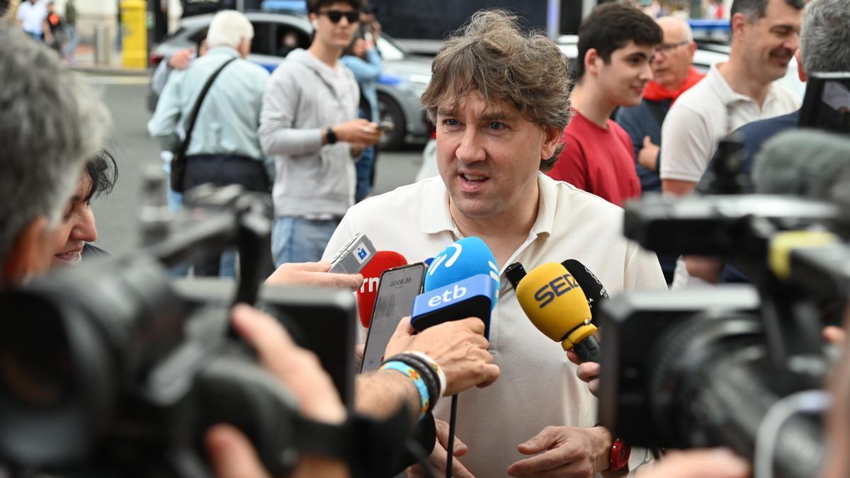 El secretario general del PSE-EE, Eneko Andueza