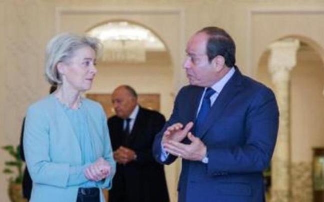 La presidenta de la Comisión Europea, Ursula von der Leyen, visita este sábado Egipto y Jordania. La presidenta de la Comisión Europea, Ursula von der Leyen, visita este sábado Egipto y Jordania.