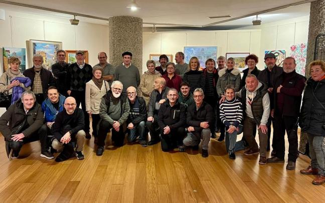 Inauguración de la Exposición anual de Artistas de Goierri.
