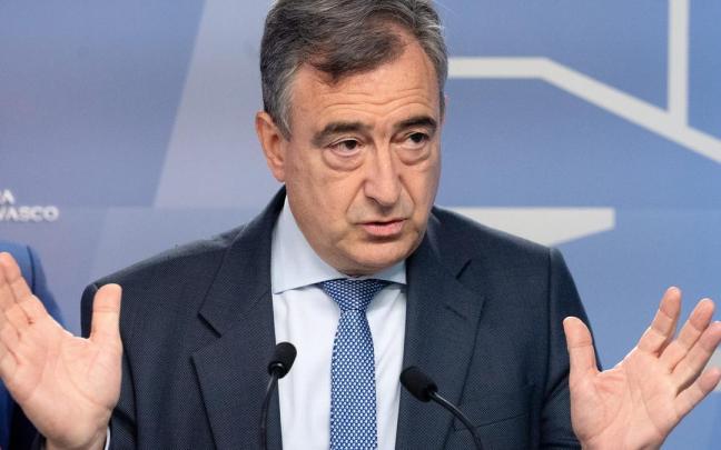 El presidente del EBB del PNV, Aitor Esteban. / EP El presidente del EBB del PNV, Aitor Esteban.