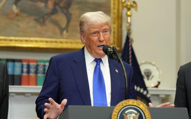 El presidente de Estados Unidos, Donald Trump / EFE El presidente de Estados Unidos, Donald Trump