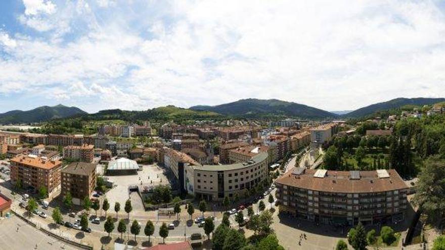 Vista general de Laudio.