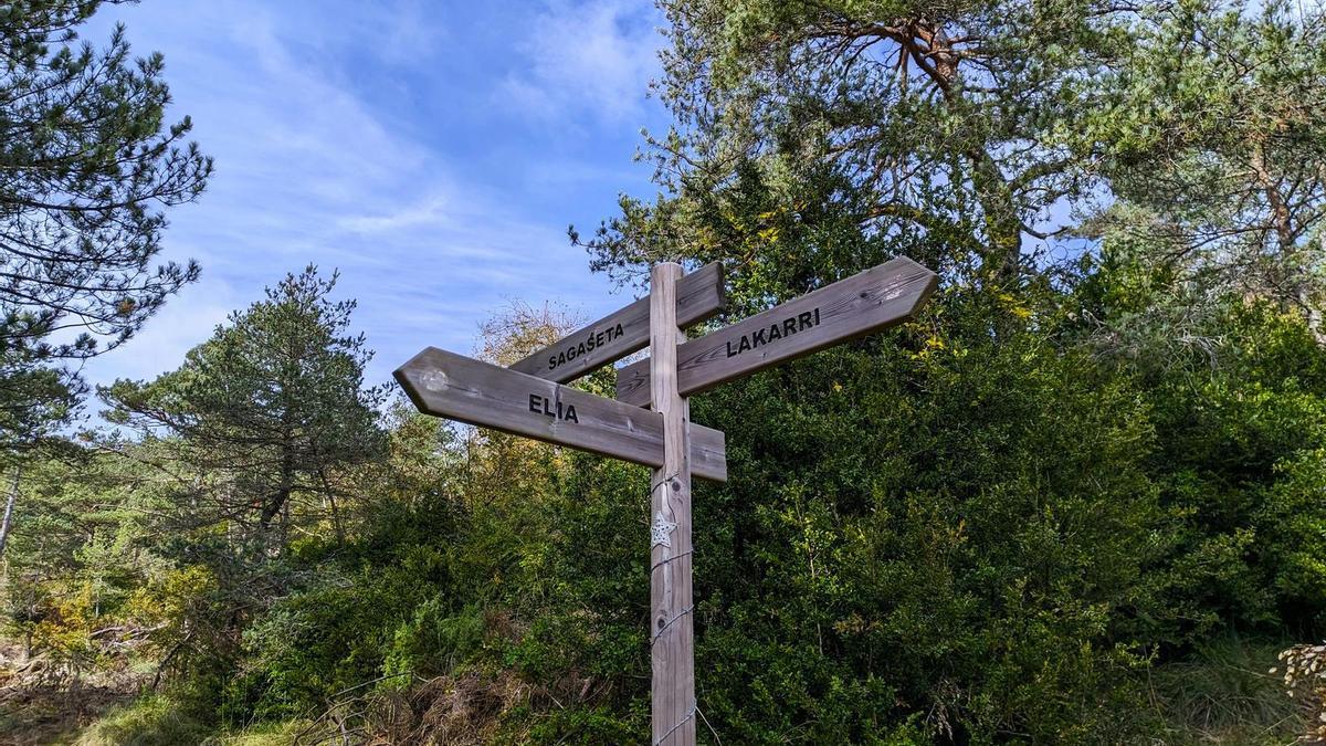 Ruta perfectamente indicada