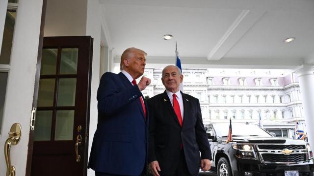 Trump, junto a Netanyahu en su último encuentro en la Casa Blanca el pasado 7 de abril. / EP Trump, junto a Netanyahu en su último encuentro en la Casa Blanca el pasado 7 de abril.