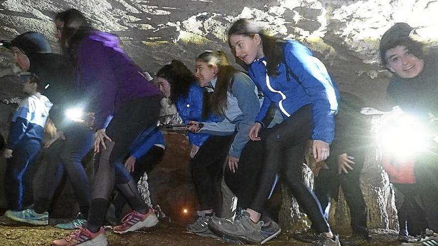 La galería cuenta con algún paso angosto pero no impide su visita.