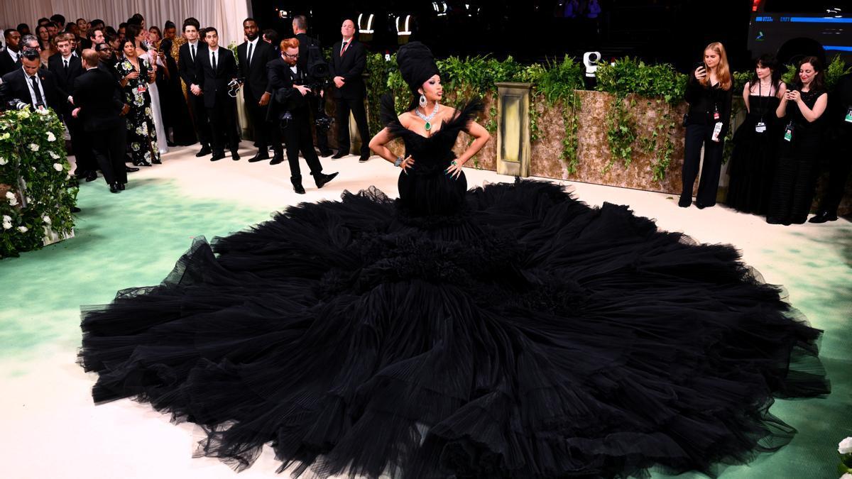 Cardi B, durante una anterior edición de la MET Gala.