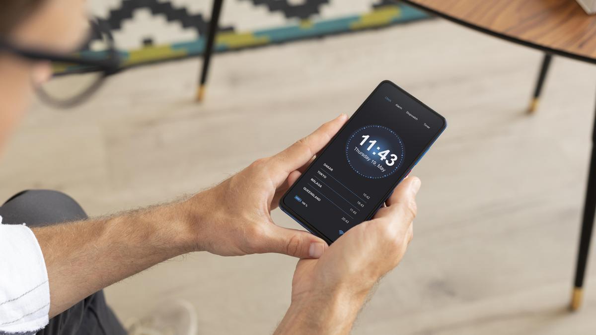 Inicio de pantalla de un movil