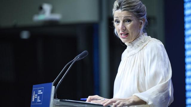 La vicepresidenta segunda y ministra de Trabajo y Economía Social, Yolanda Díaz.