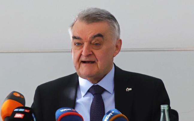 Herbert Paul, ministro del Interior del estado alemán de Renania del Norte-Westfalia.