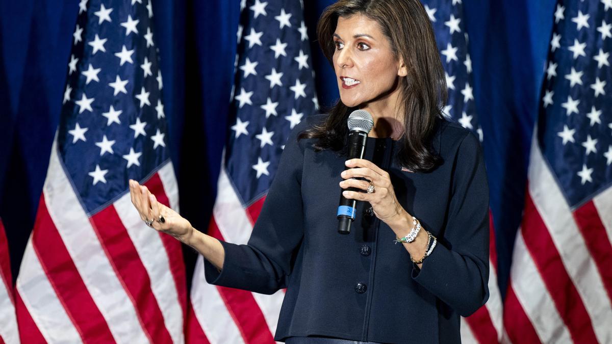 La candidata republicana Nikki Haley