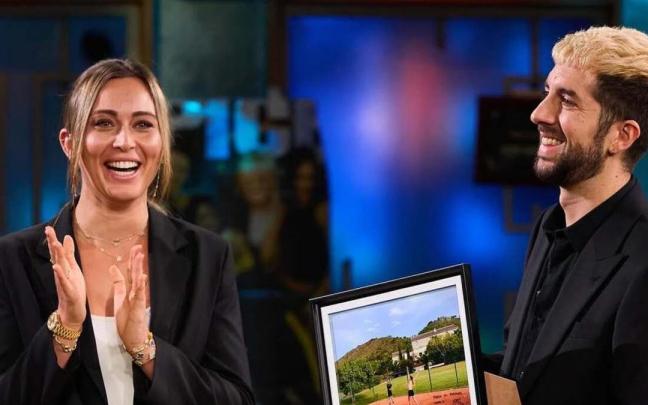 Paula Badosa y David Broncano en 'La Revuelta'