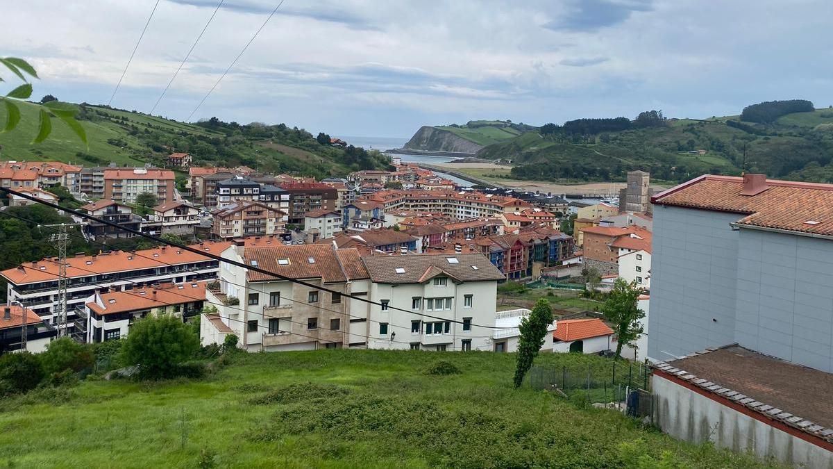 Vista de la localidad de Zumaia.