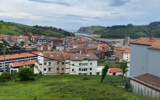 Vista de la localidad de Zumaia.