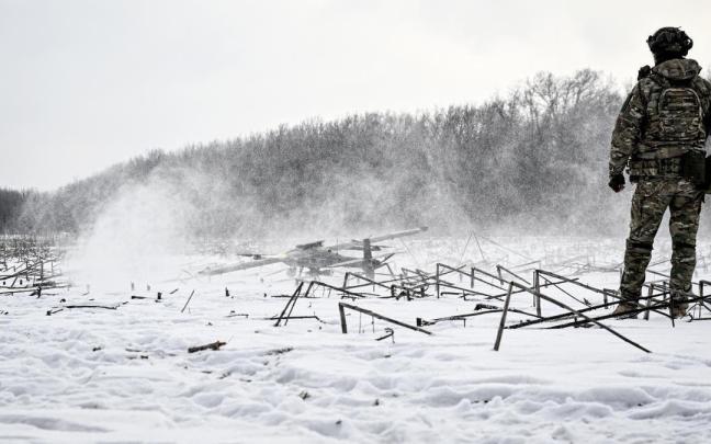 Imagen de archivo de un ataque a una refinería de petróleo rusa