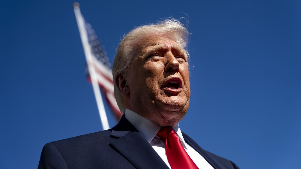 El presidente de Estados Unidos, Donald Trump