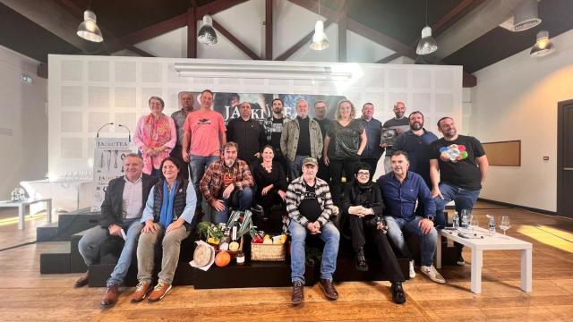 Participantes en el I Congreso de Cocina Vasca Tradicional.