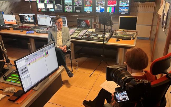 Manuel Sánchez Pereira, exdirector de ‘Documentos TV’, en el especial por el 40 aniversario del programa