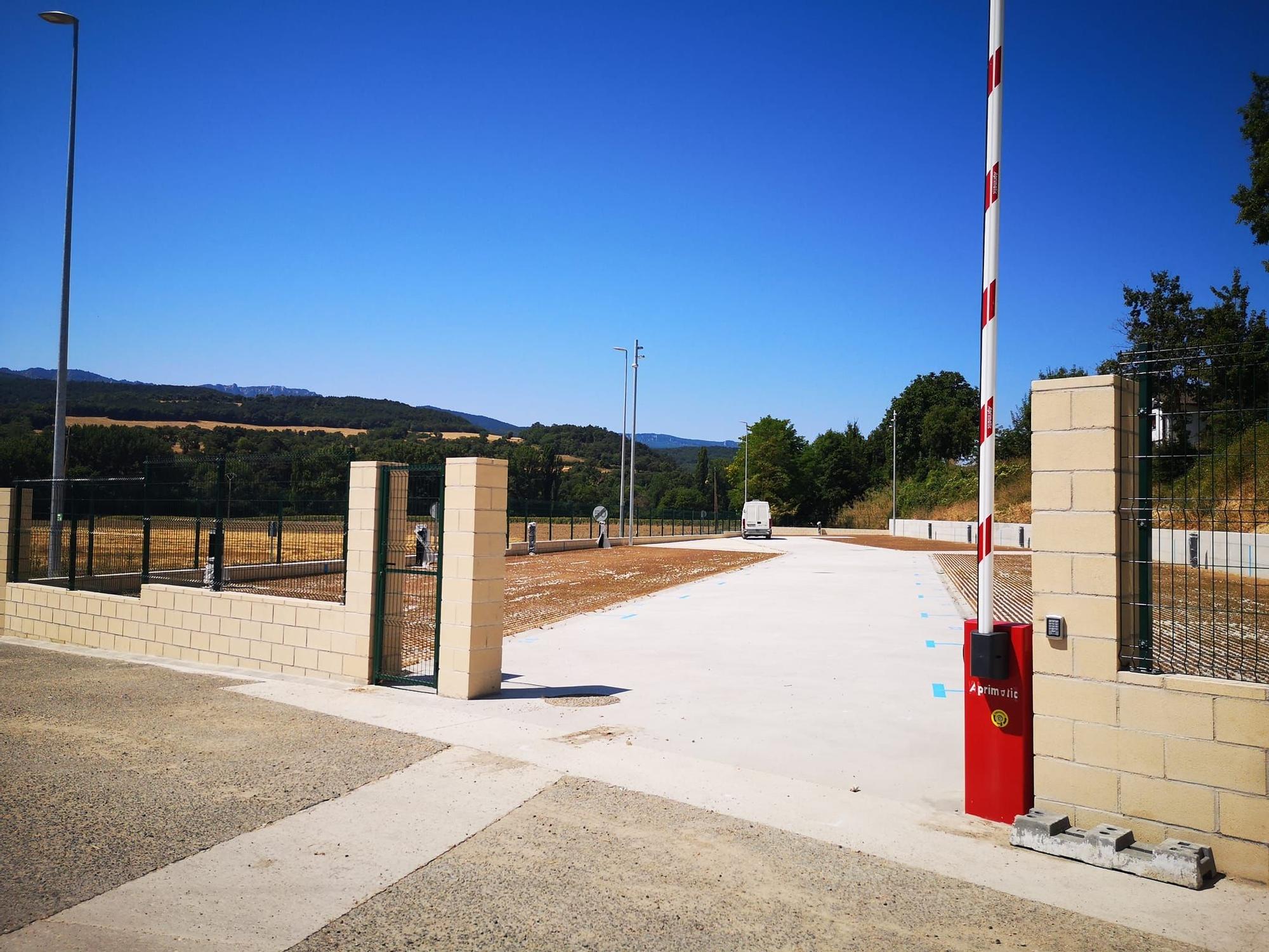 Nueva área de autocaravanas y camper