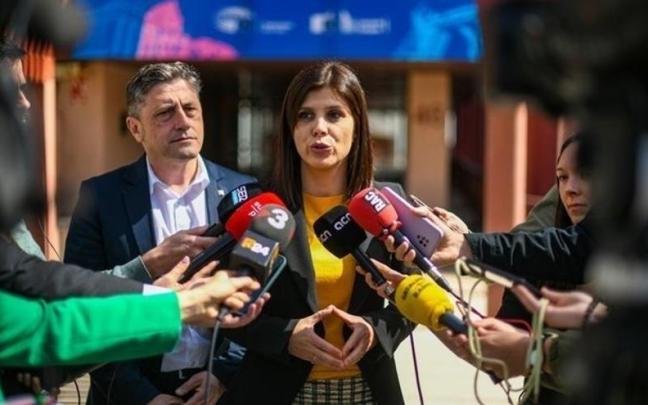 Vilalta, ayer en declaraciones a los medios en Madrid.