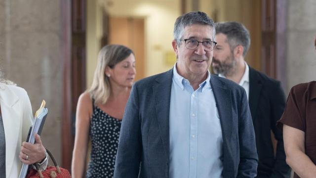 El portavoz del PSOE en el Congreso, Patxi López