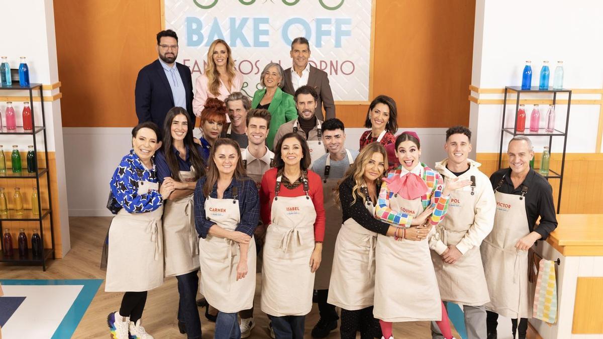 Los participantes en la nueva edición del 'talent' culinario 'Bake Off'.