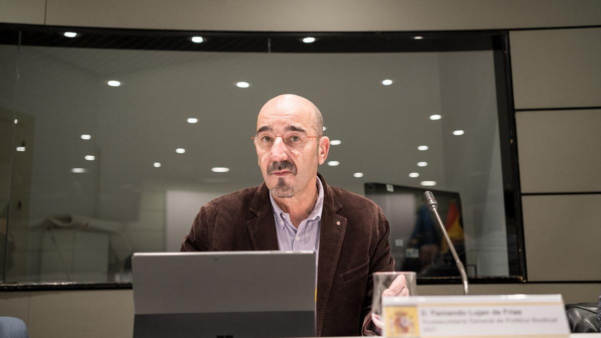 El vicesecretario general de Política Sindical de UGT, Fernando Luján.