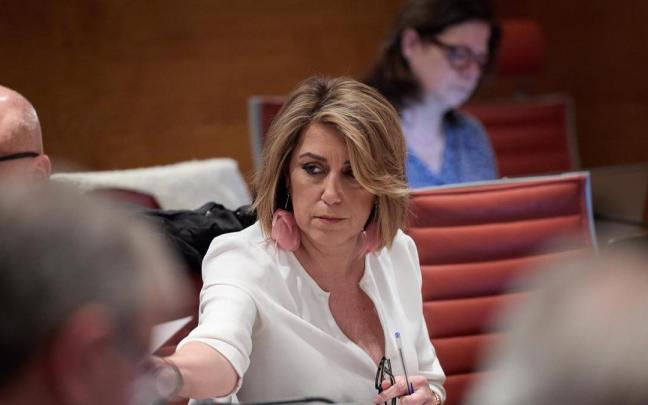La senadora del PSOE y expresidenta andaluza, Susana Díaz. / EP La senadora del PSOE y expresidenta andaluza, Susana Díaz.