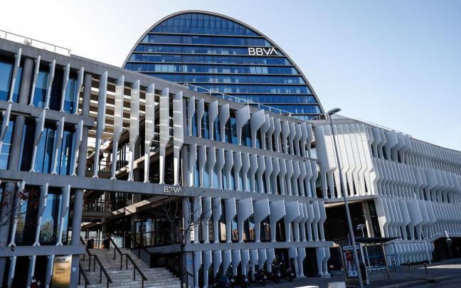 La Ciudad BBVA, la sede que el banco vasco tiene en Madrid.