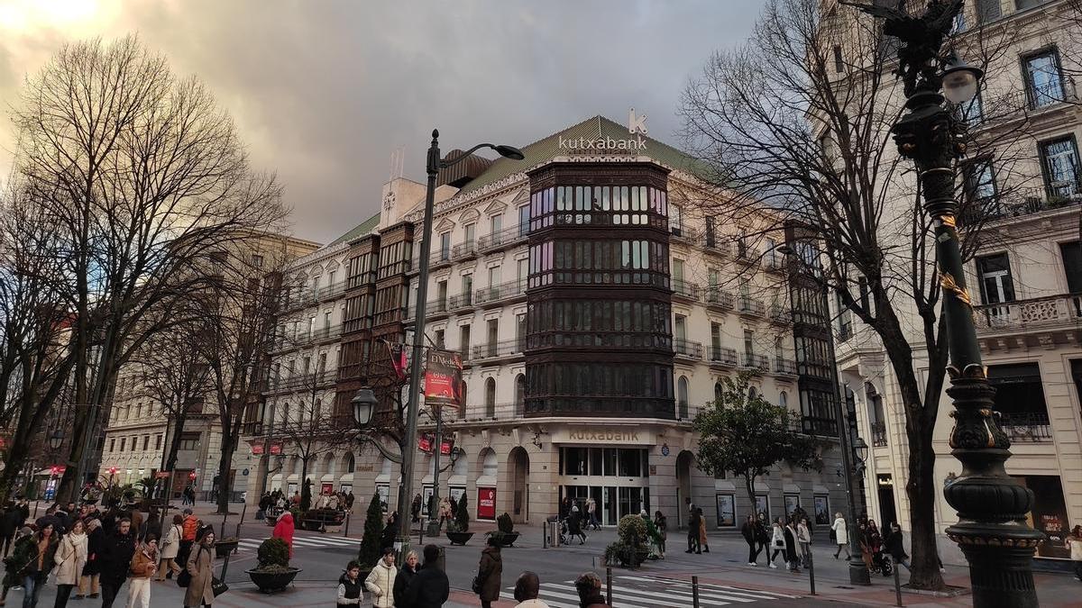 Sede de Kutxabank en Bilbao.