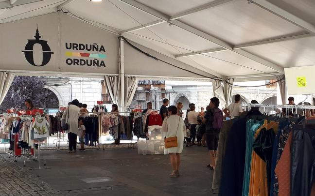 Imagen de una edición anterior de la Feria del Comercio de Orduña