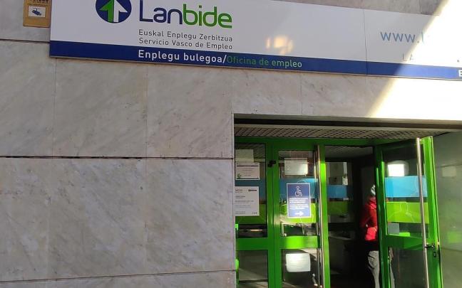 Imagen de archivo de una oficina de Lanbide.
