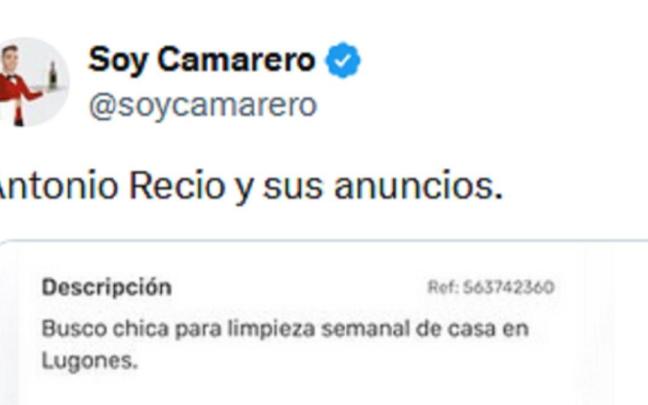 El comienzo del post.