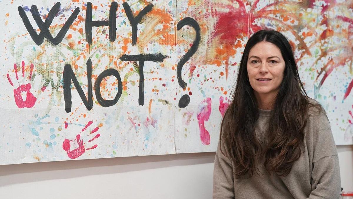 Ainara Hernando y la Fundacion Why Not