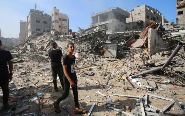 Al menos 48 palestinos muertos en ataques israelíes en la ciudad de Gaza