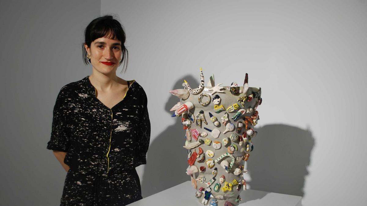 Raisa Álava en una muestra anterior.