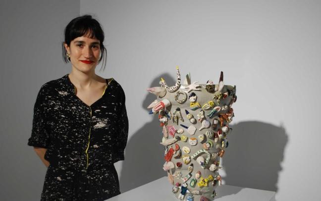 Raisa Álava en una muestra anterior.