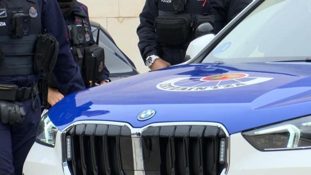 Imagen de un vehículo de la Ertzaintza