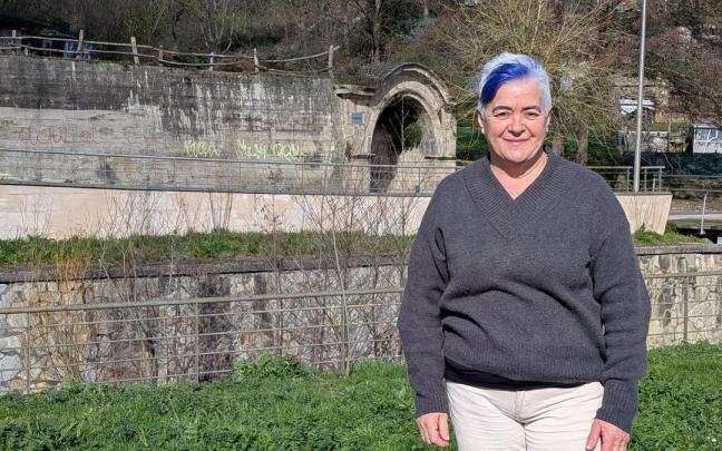 La concejala del PNV de Eskoriatza, Maite Uribe.