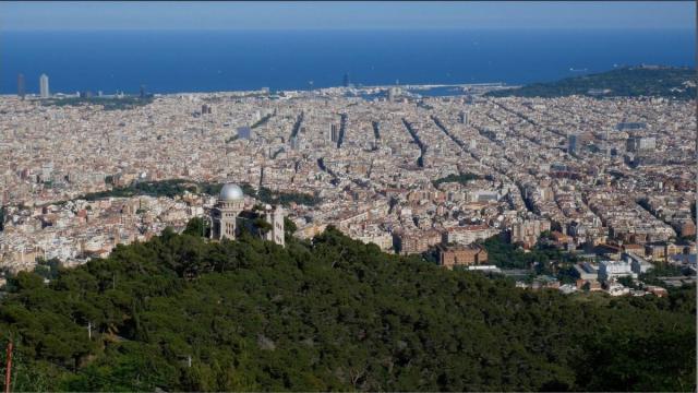 Vista aérea de Barcelona