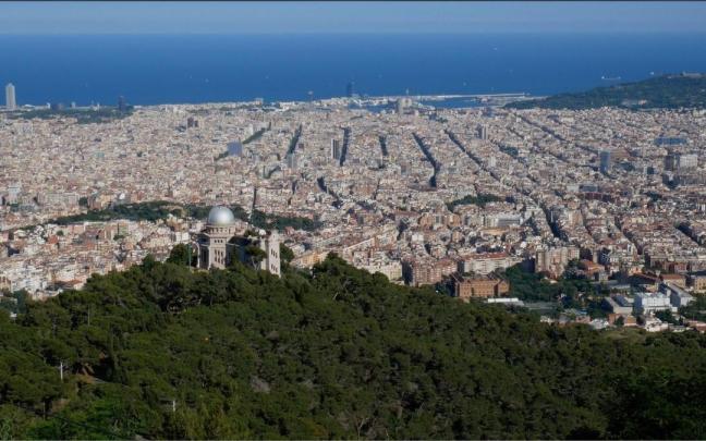 Vista aérea de Barcelona