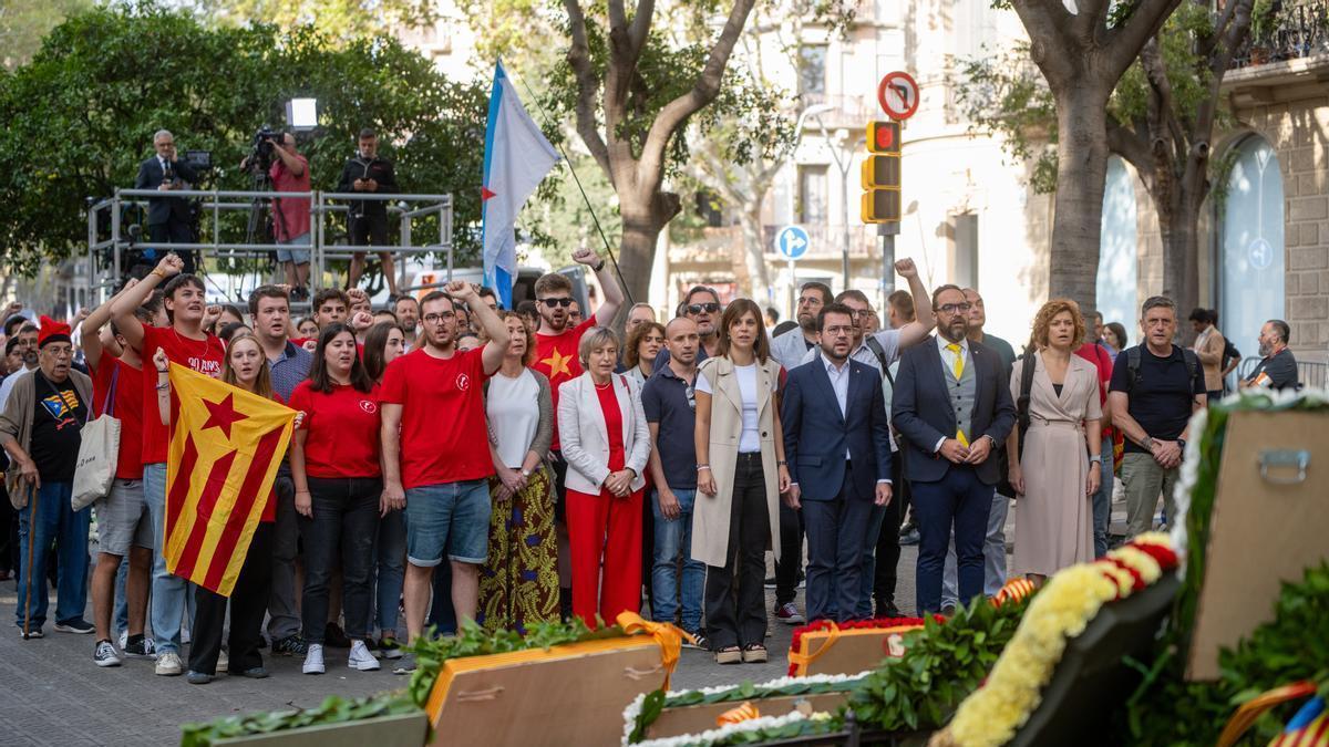 EH Bildu insiste en que vascos y catalanes comparten "el anhelo por la libertad y la democracia para nuestros pueblos".