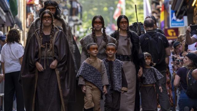 Desembarco de Elkano celebrado en Getaria en 2022.