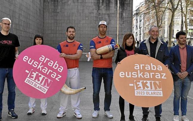 Tres de los puntistas que tomarán parte en Los Fueros en el Araba Euskaraz Open Series. Tres de los puntistas que tomarán parte en Los Fueros en el Araba Euskaraz Open Series.