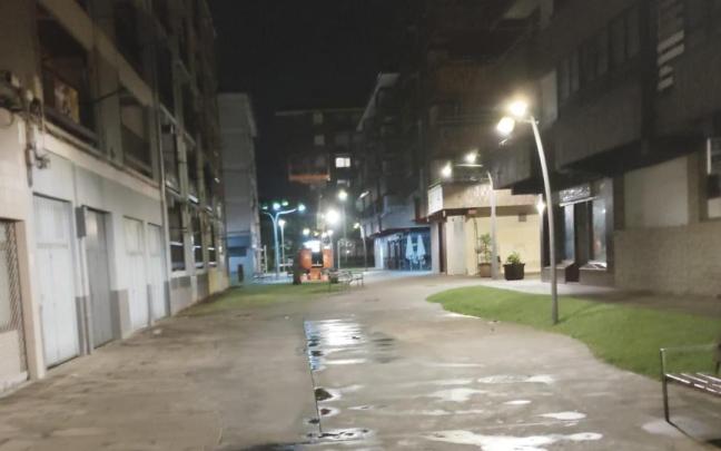 Nuevas luminarias en Traña-Matiena