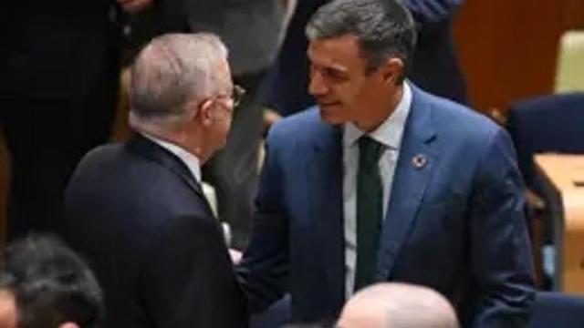 Pedro Sánchez, durante un encuentro en la sede de Naciones Unidas