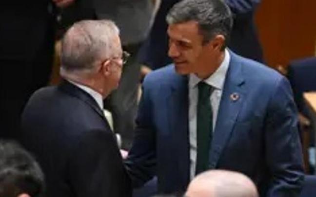 Pedro Sánchez, durante un encuentro en la sede de Naciones Unidas