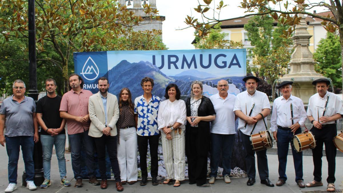 Acto de presentación del programa de actos de Urmuga 2026 en Orduña