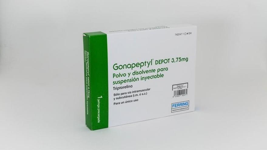 El medicamento Gonapeptyl Depot 3,75 mg ha sido retirado por una posible falta de esterilidad de la aguja de inyección.