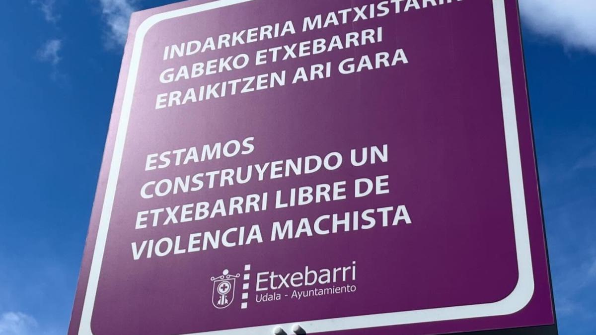 El municipio de Etxebarri está comprometido con la igualdad de género