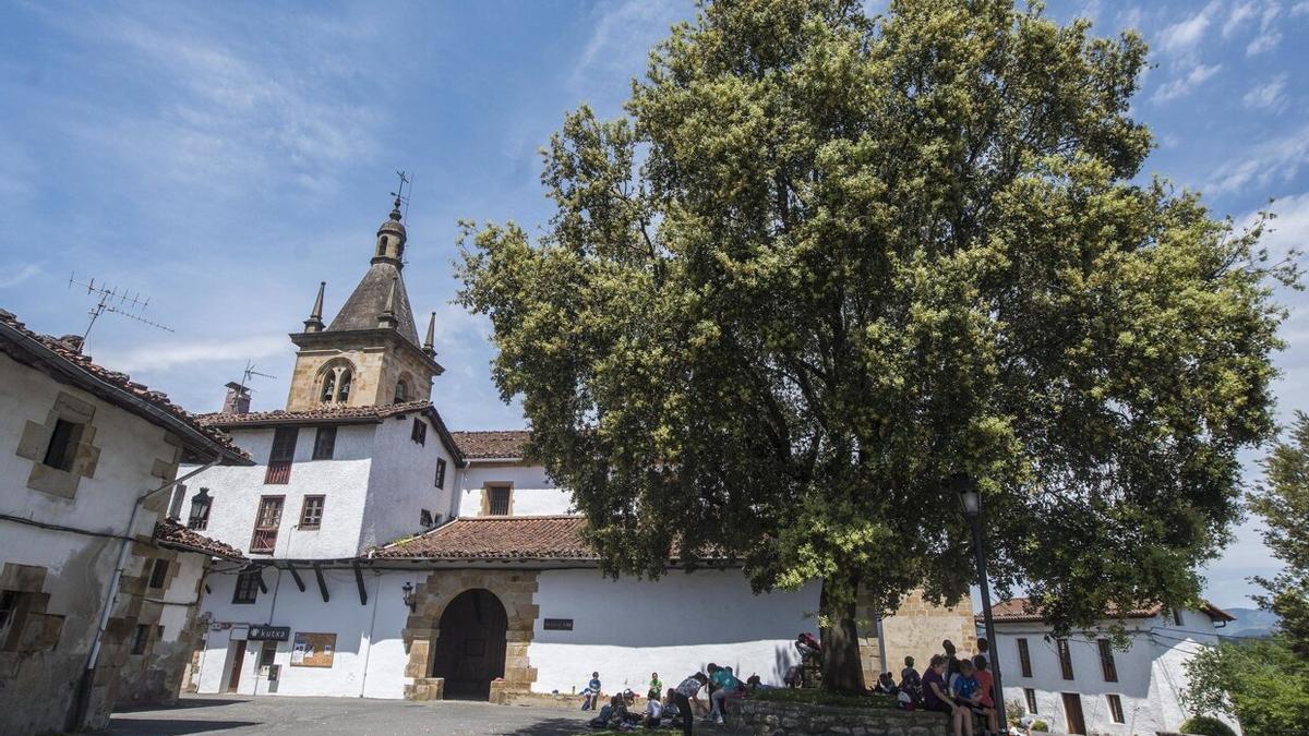 Zerain, en el Goierri guipuzkoano, es una de los pueblos que aspira al título de Capital del Turismo Rural 2023.